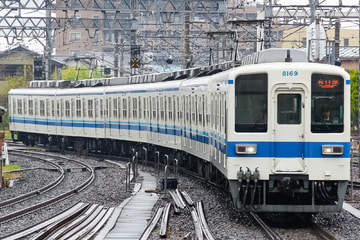 東武鉄道  8000系 8169F