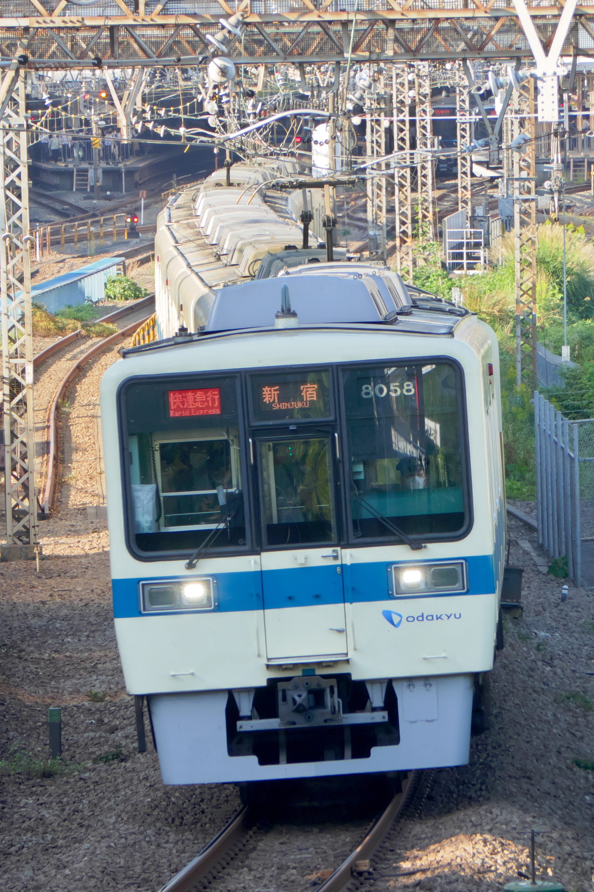 小田急電鉄 大野総合車両所 8000形 8058F