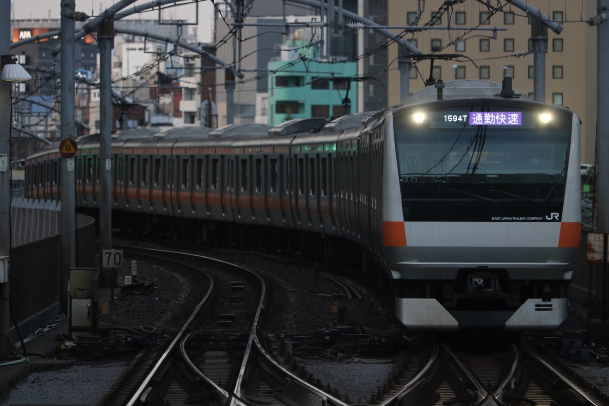 JR東日本 豊田車両センター本区 E233系0番台 トタT71編成