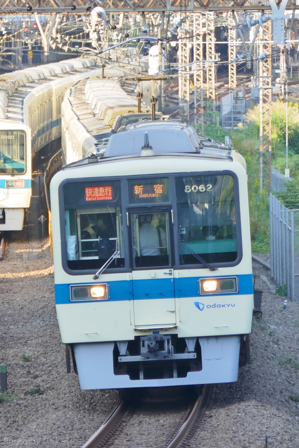小田急電鉄 大野総合車両所 8000形 8062F