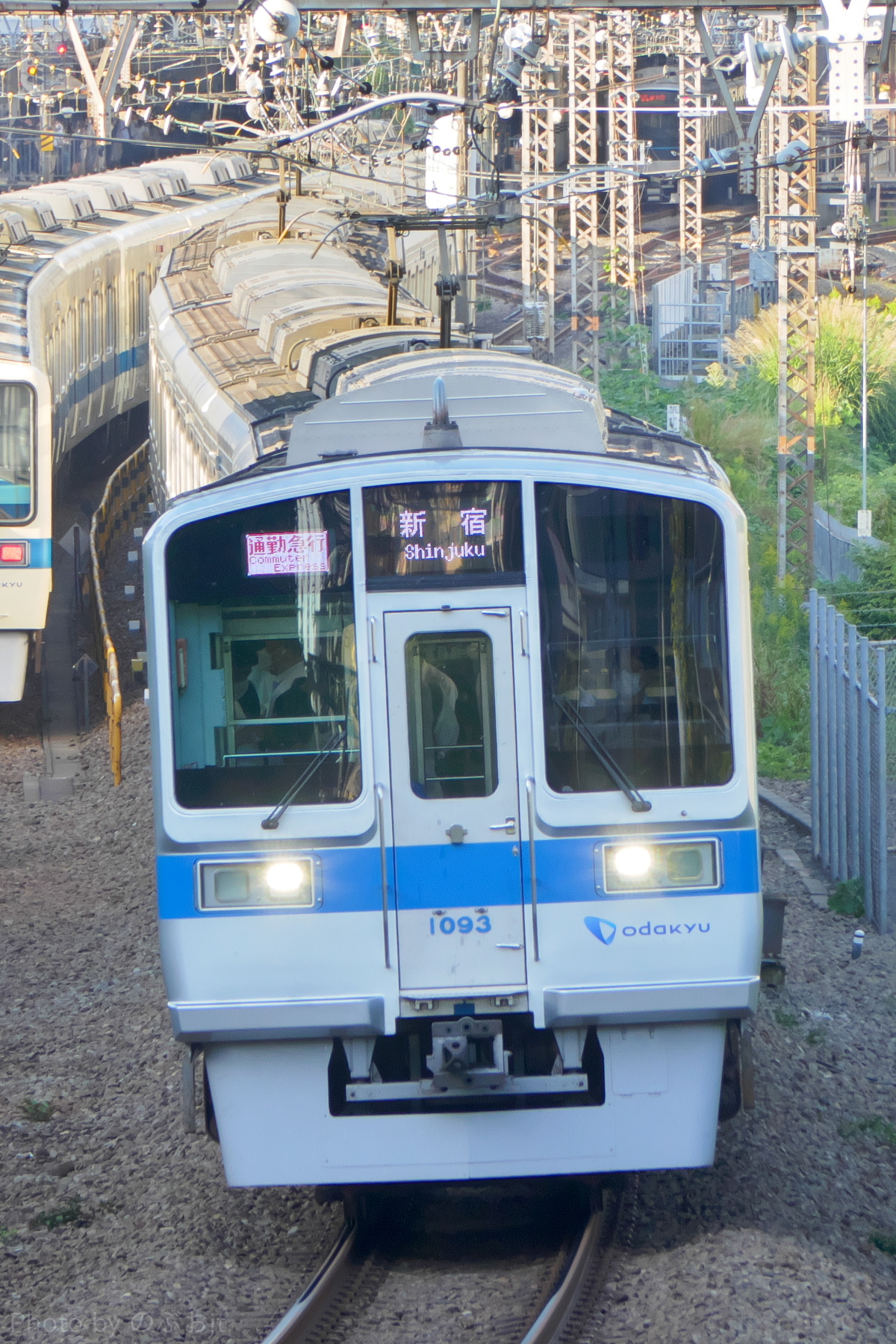 小田急電鉄 大野総合車両所 1000形 1093F