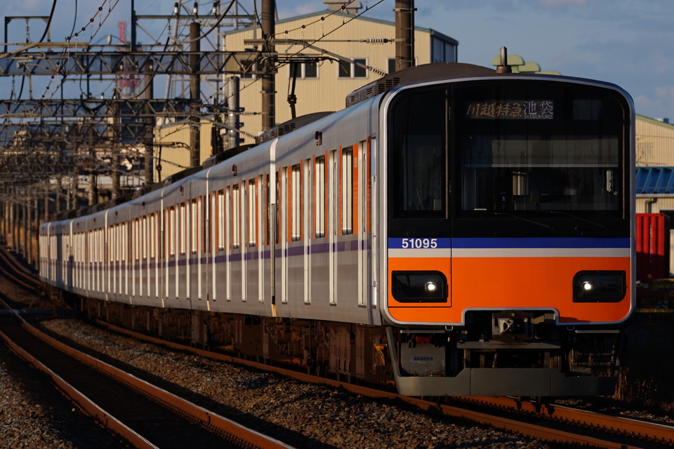 東武50000系51095F(51095編成)の編成データ、編成表、ニュース