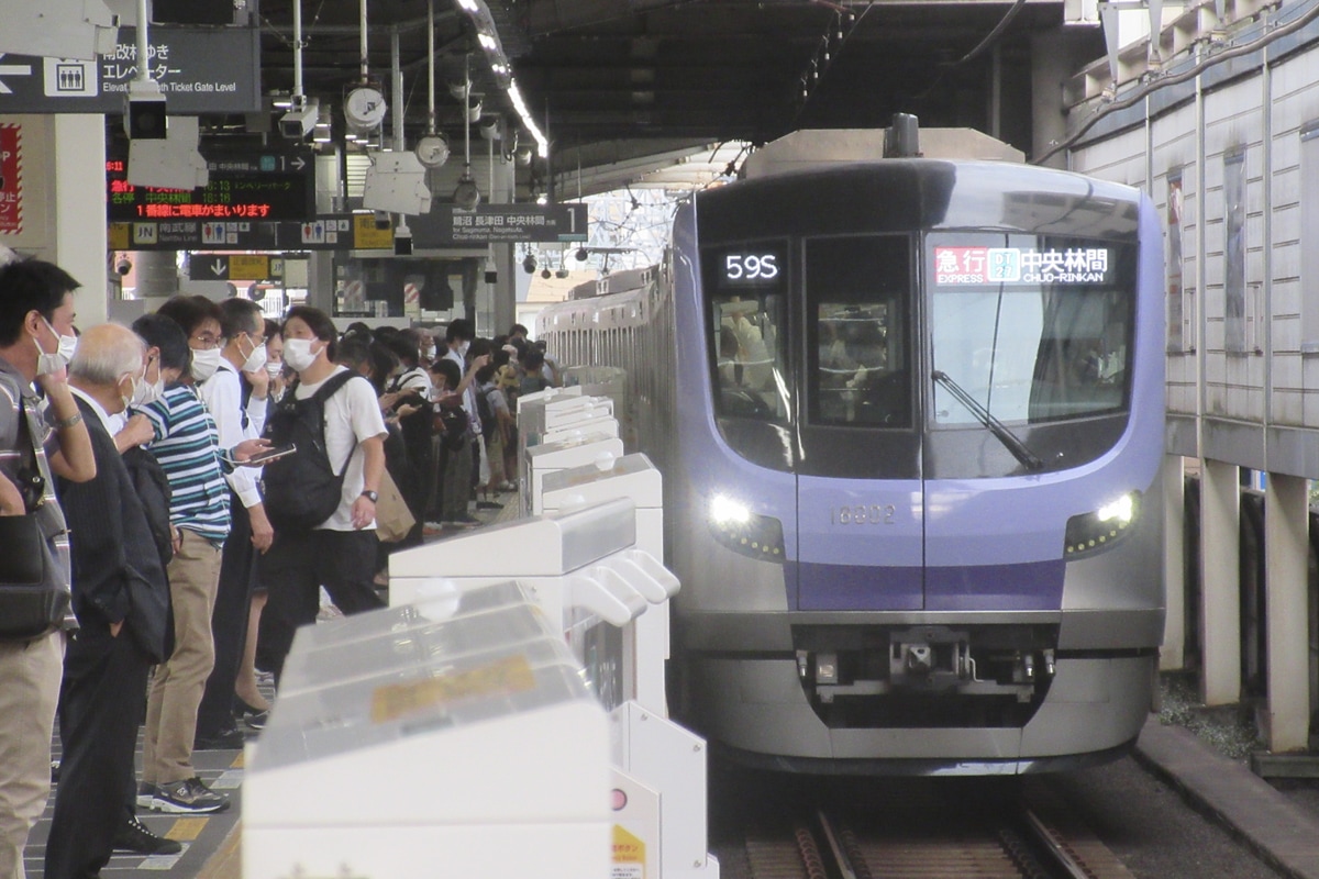 東京メトロ 鷺沼検車区 18000系 18102F