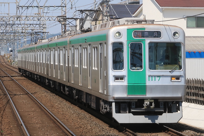 10系1117Fを山田川駅で撮影した写真