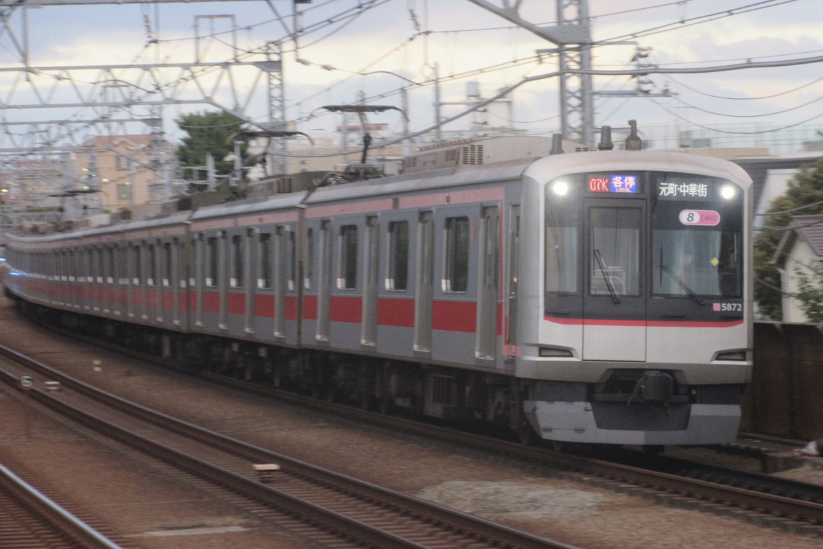 東急電鉄 元住吉検車区 5050系 5172F