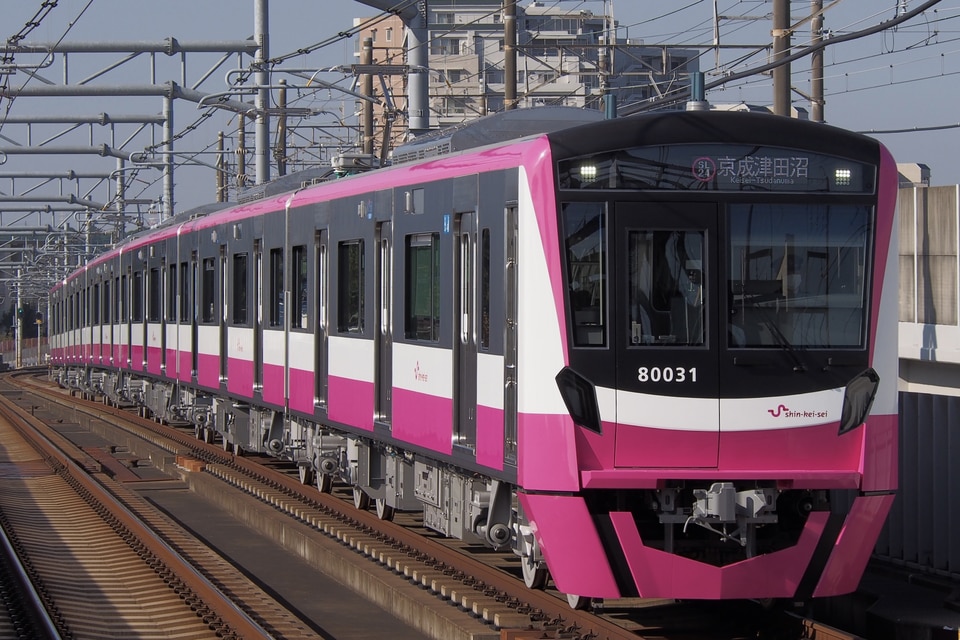 新京成80000形80036編成<br class="br-sp" />(80036F)の写真