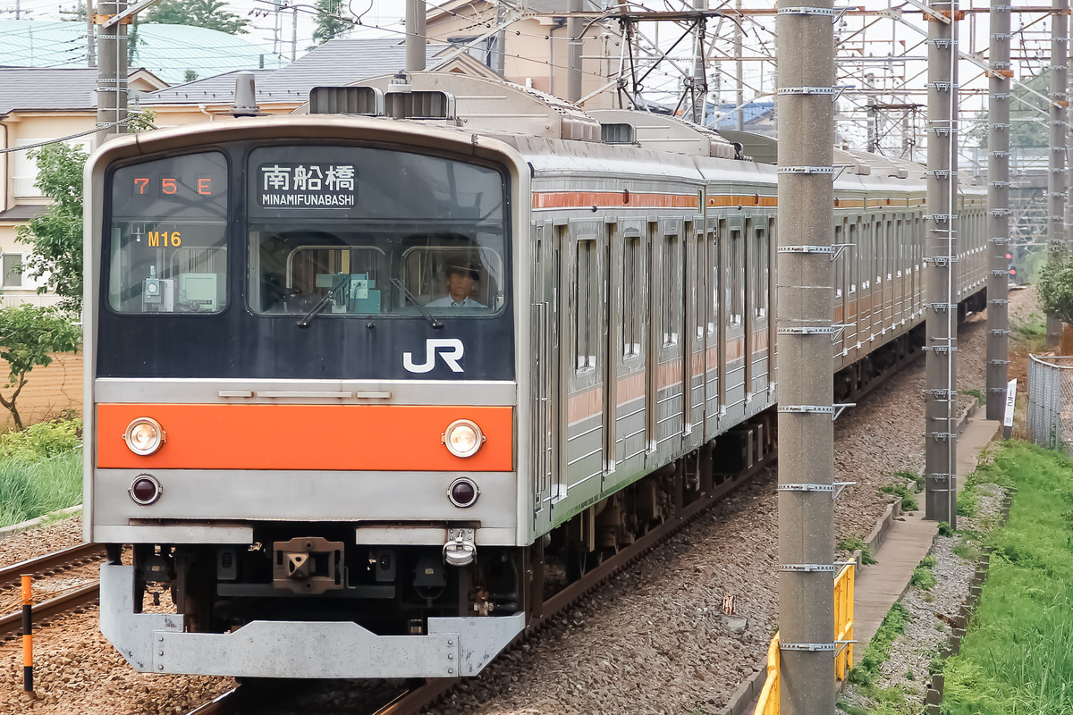 JR東日本  205系 ケヨM16編成