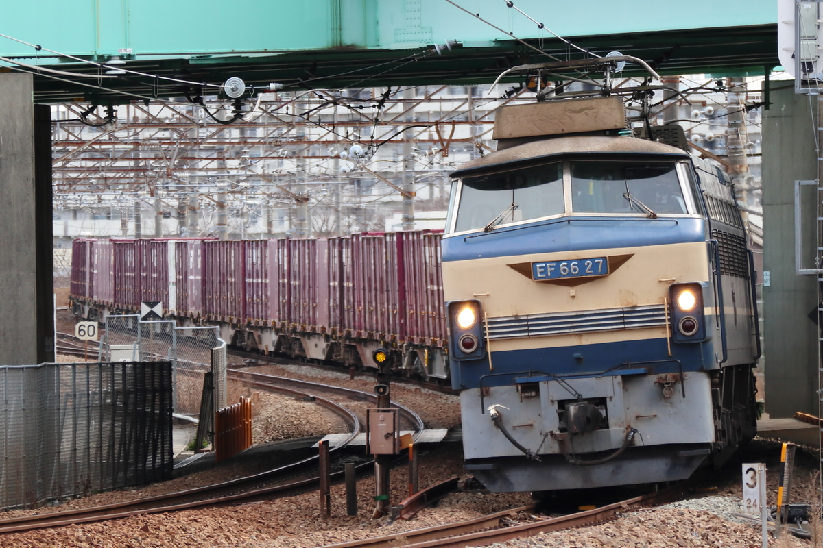 JR貨物 吹田機関区 EF66 27