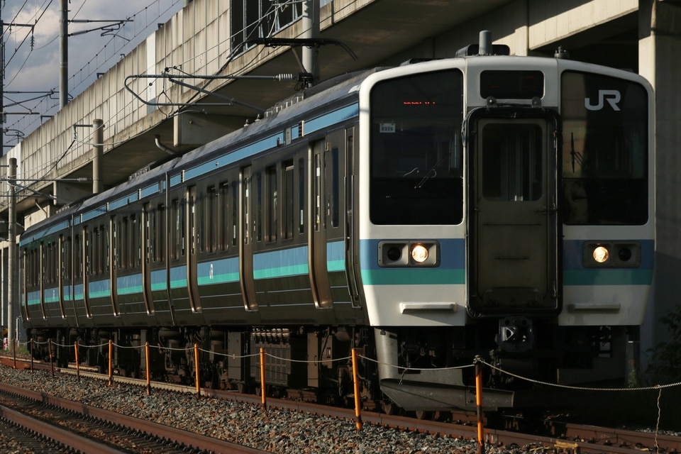 JR東211系ナノN306編成<br class="br-sp" />(ナノN306)の写真