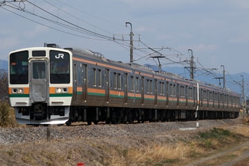 JR東日本 高崎車両センター 211系 タカC8編成