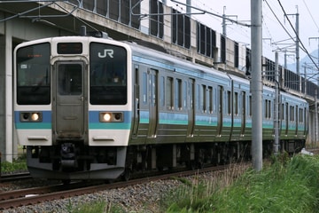 JR東日本 長野総合車両センター 211系 ナノN317編成