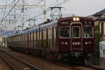 阪急電鉄 正雀車庫 3300系 3331×7R