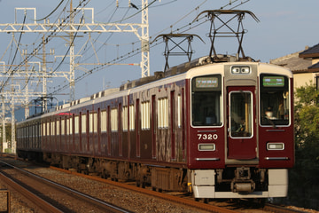 阪急電鉄 正雀車庫 7300系 7320×8R