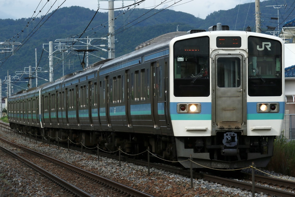 JR東211系ナノN316編成<br class="br-sp" />(ナノN316)の写真