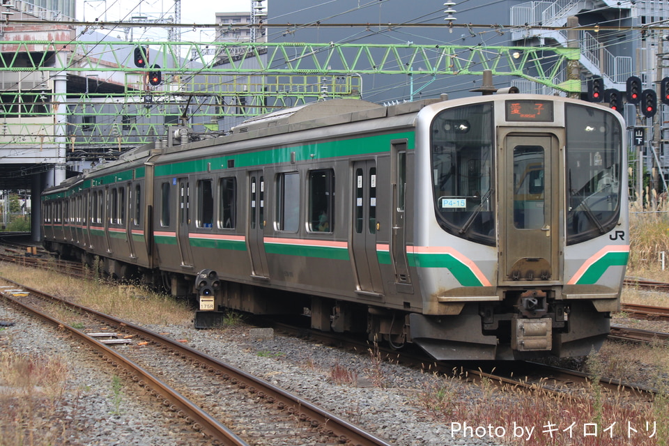 JR東E721系センP4-15編成<br class="br-sp" />(センP4-15)(P4-15編成)の写真