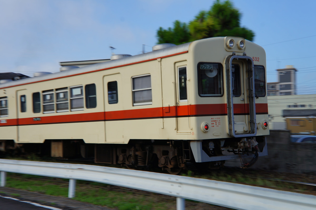 関東鉄道 竜ヶ崎機関区 キハ532形 532