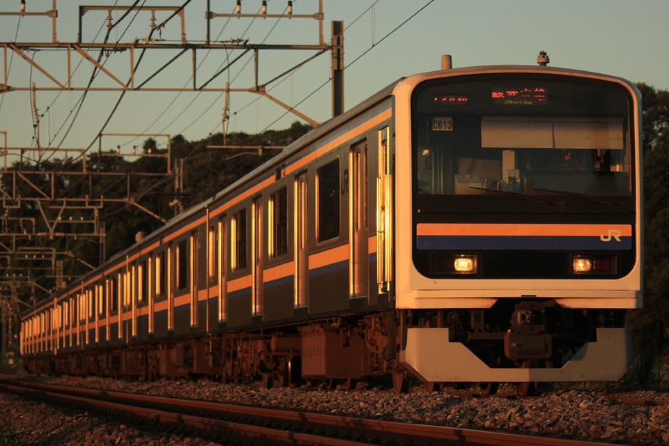 JR東209系マリC613編成<br class="br-sp" />(C613編成)(マリC613)の写真