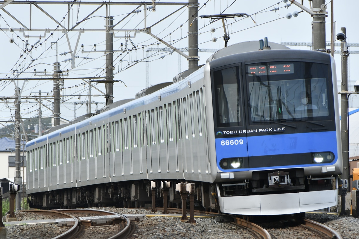 東武鉄道 南栗橋車両管区七光台支所 60000系 61609F