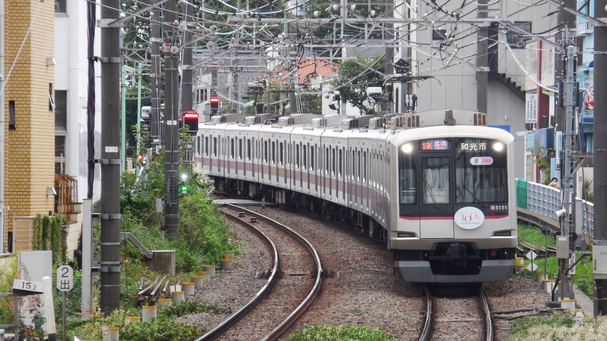 東急電鉄 元住吉検車区 5050系 5151F