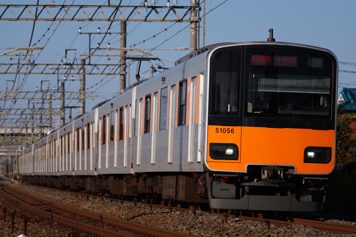 東武鉄道 南栗橋車両管区本所 50050型 51056F