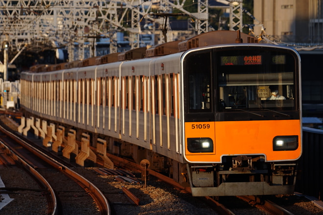 南栗橋車両管区本所50050型51059Fを二子新地駅で撮影した写真