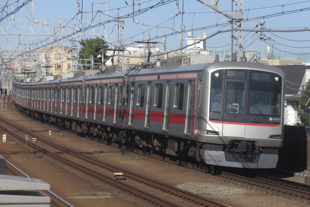 東急電鉄 元住吉検車区 5050系 4104F