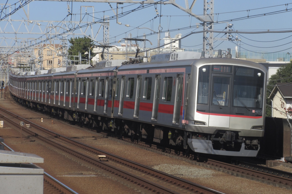 東急電鉄 元住吉検車区 5050系 4112F