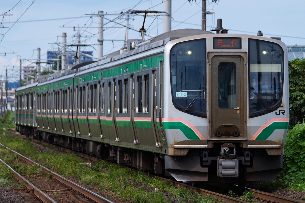 JR東日本 仙台車両センター E721系 センP4-2編成