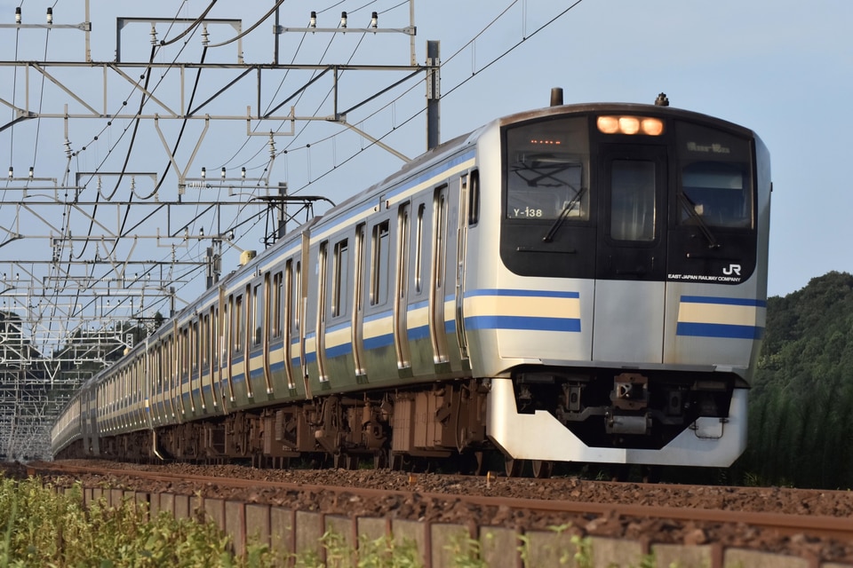 JR東E217系クラY-138編成<br class="br-sp" />(Y-138編成)(Y138編成)の写真