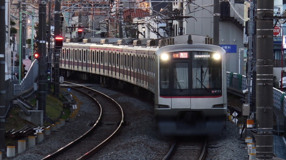 東急電鉄 元住吉検車区 5050系 4111F