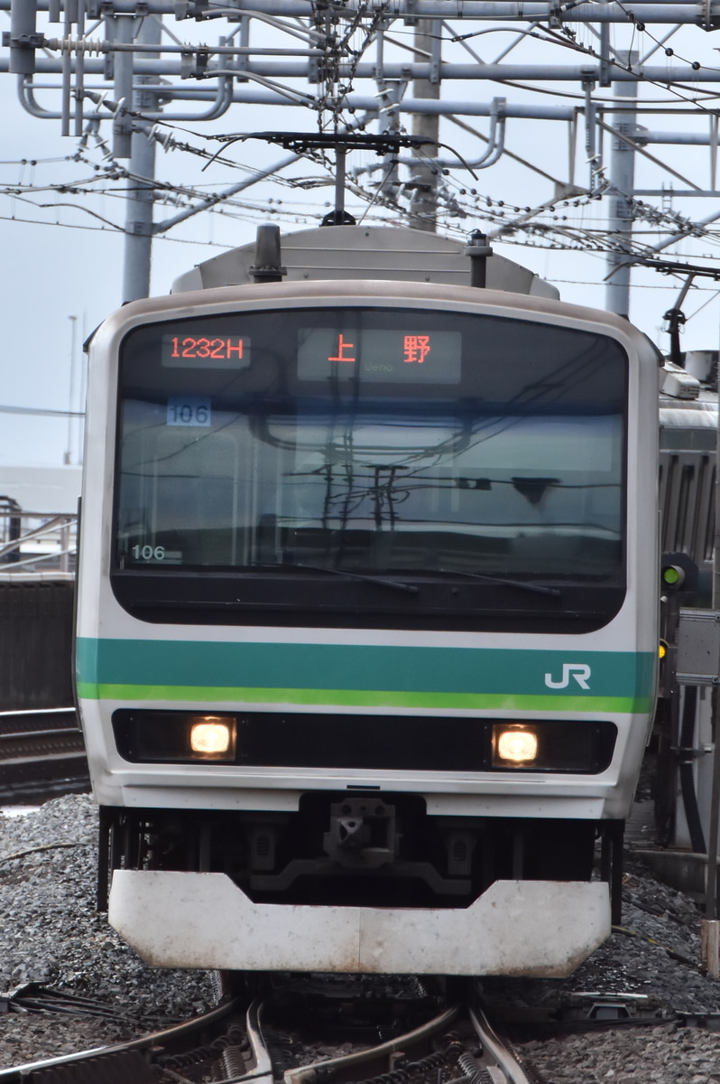 JR東日本 松戸車両センター本区 E231系 マト106編成