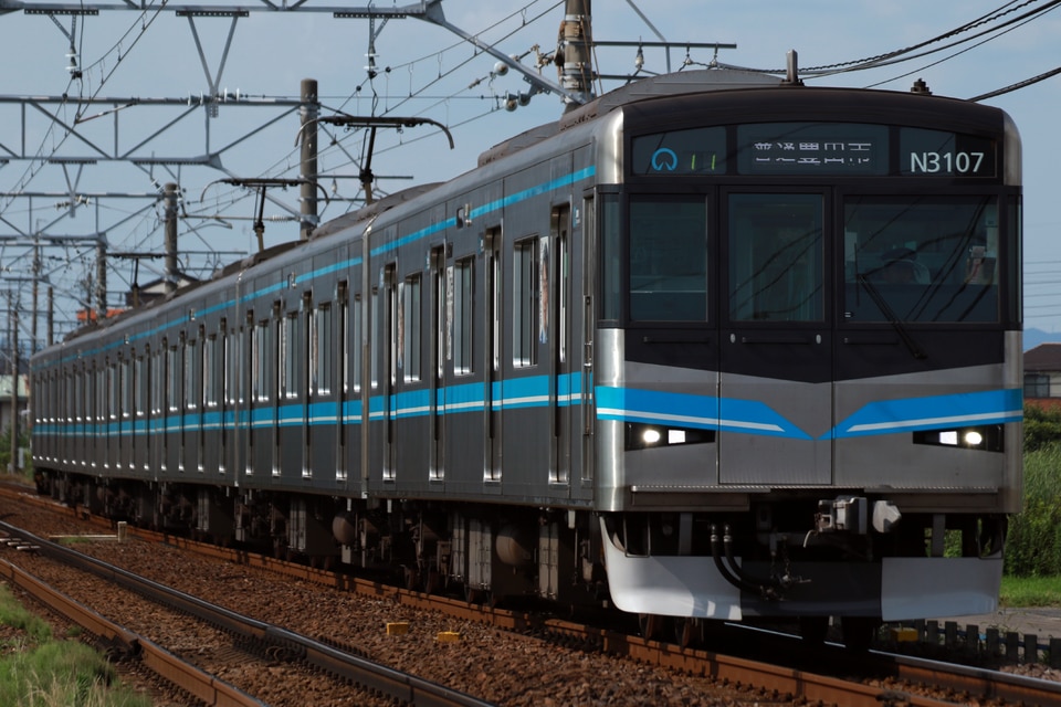 名市交3000形3107H<br class="br-sp" />(3107F)の写真