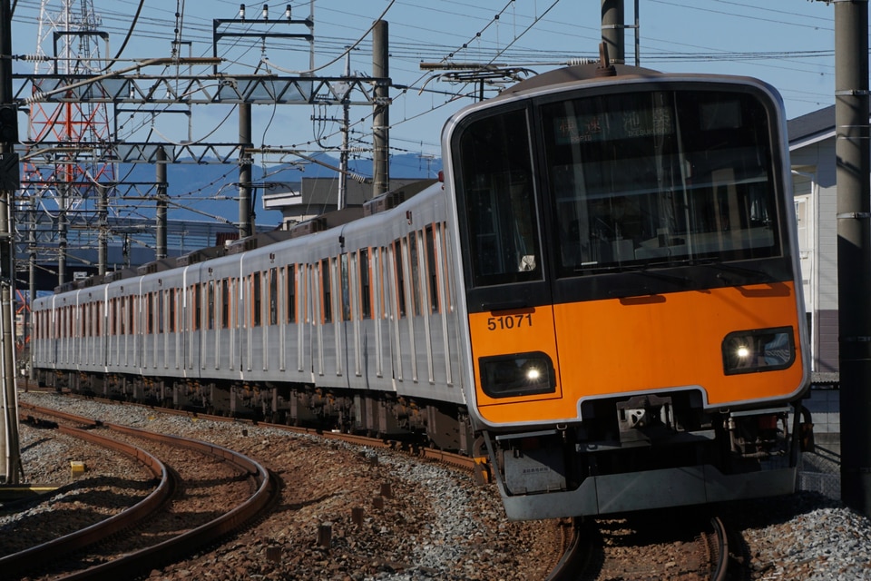 東武50000系51071F<br class="br-sp" />(51071編成)の写真