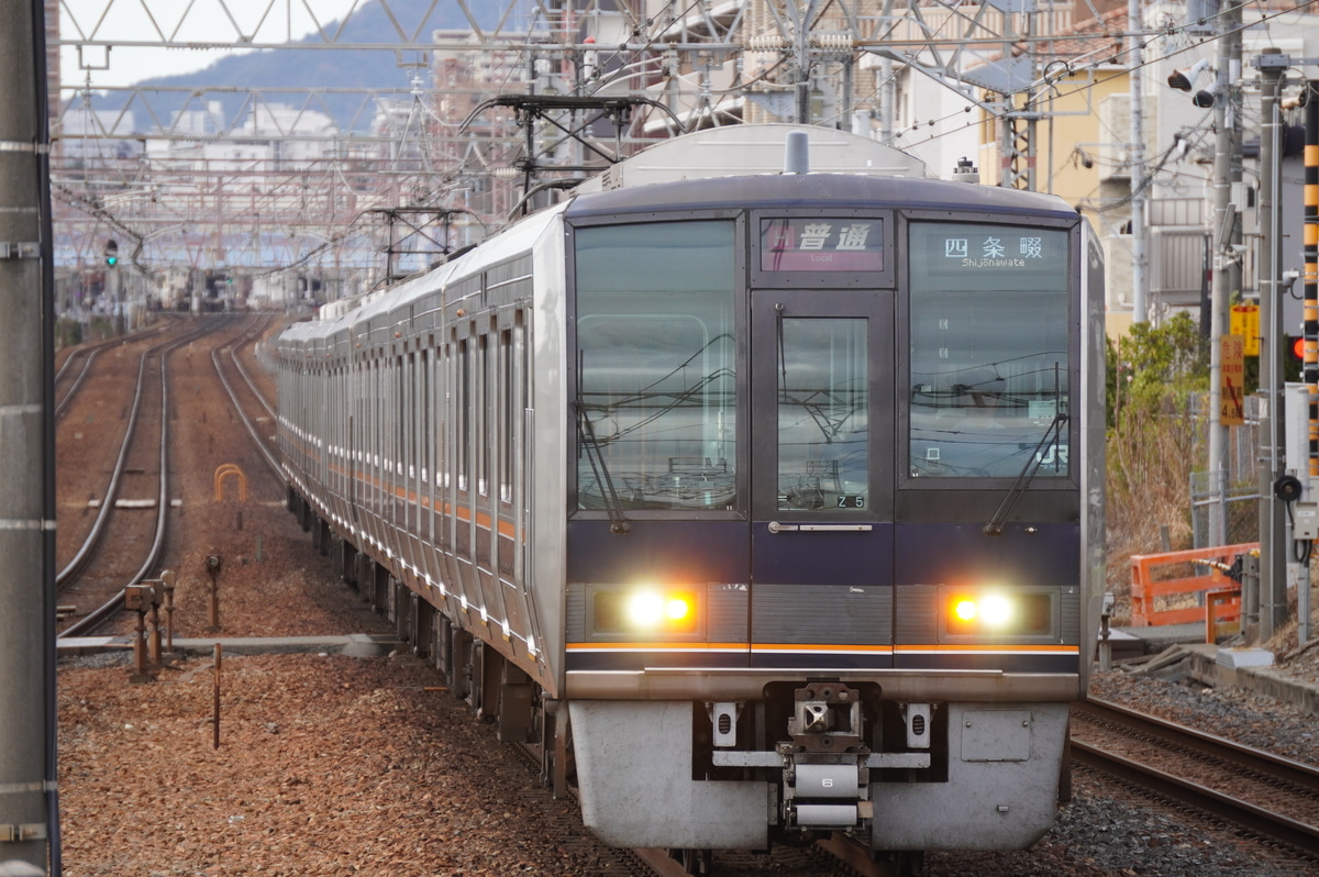 JR西日本 網干総合車両所明石支所 207系 Z5編成