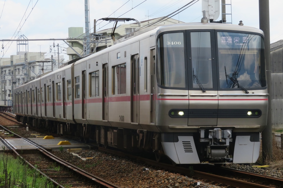 名鉄3300系3306F(3306編成)（瀬戸線）の編成データ、編成表、ニュース