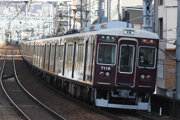 阪急電鉄 西宮車庫 7000系 7019F
