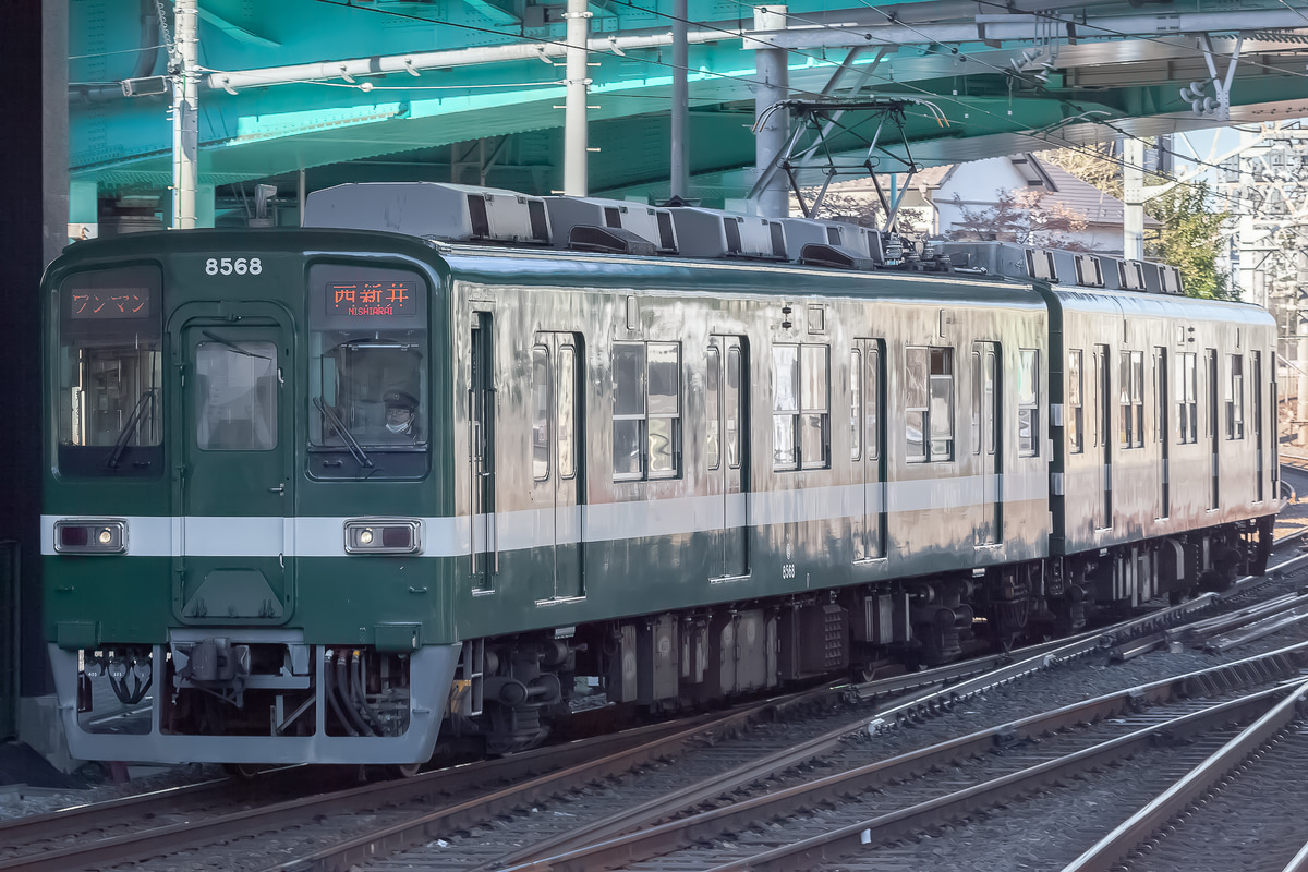 東武鉄道  8000系 8568F