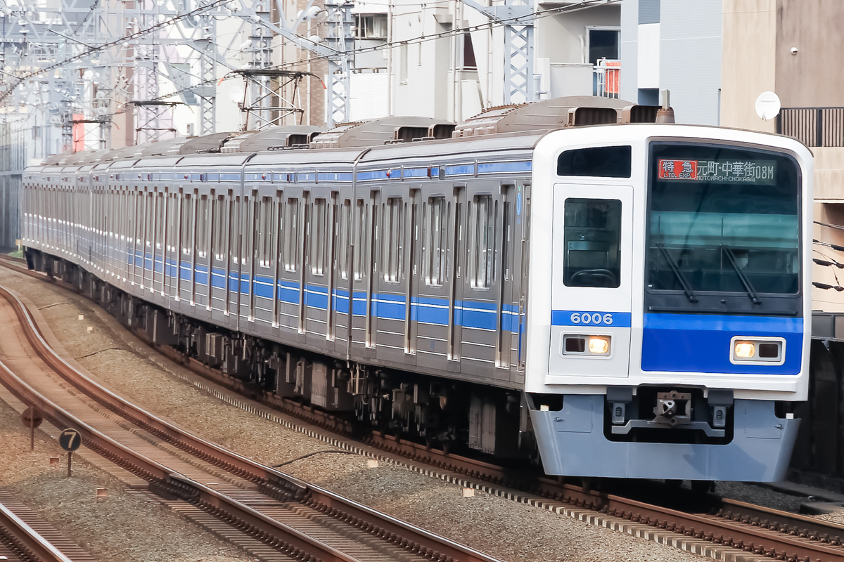 西武鉄道  6000系 6106F