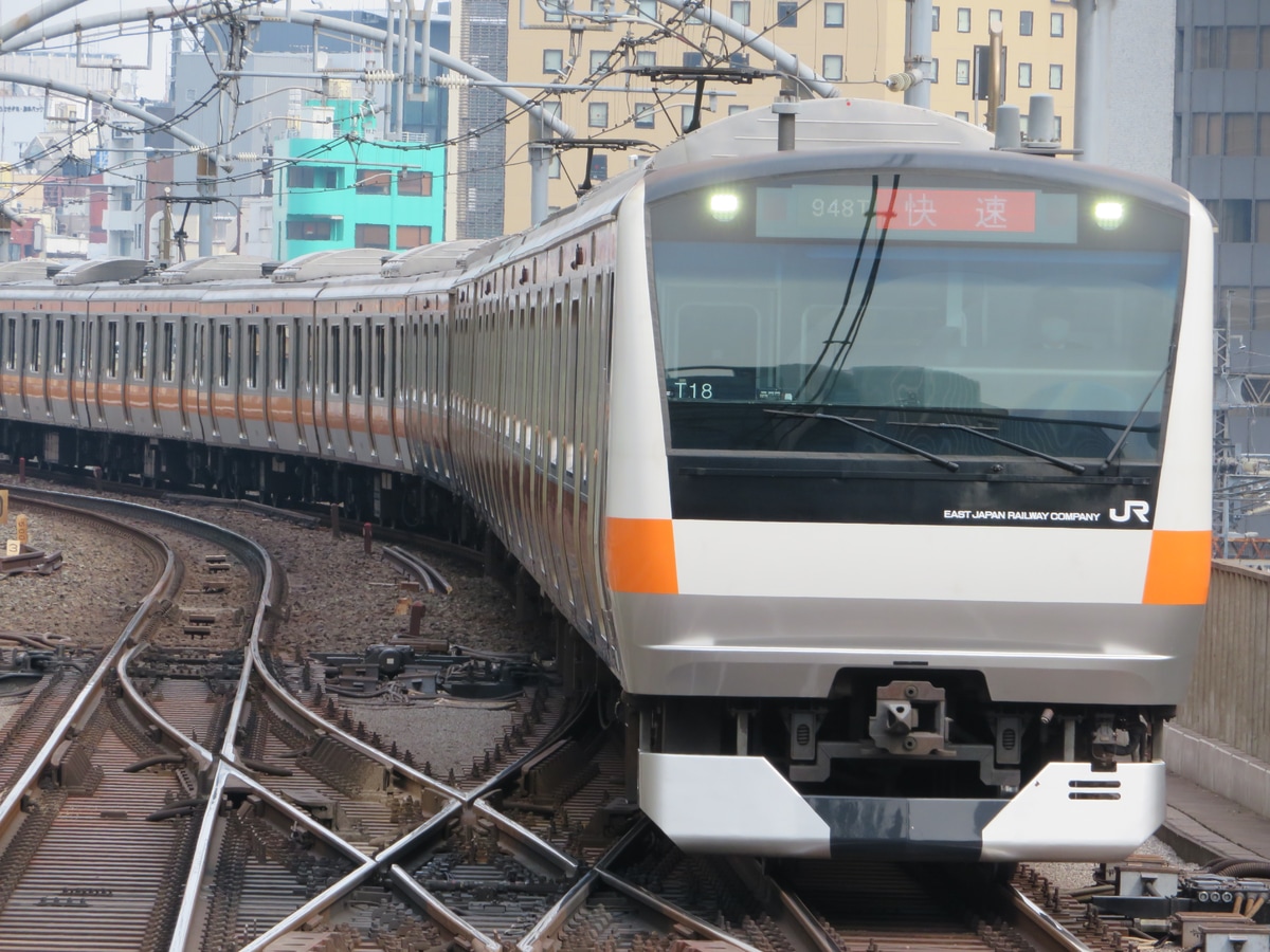 JR東日本 豊田車両センター本区 E233系 トタT18編成