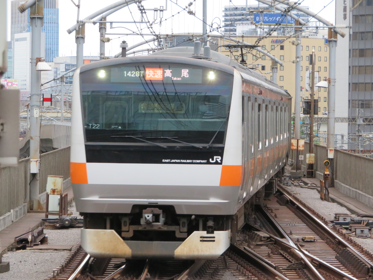 JR東日本 豊田車両センター本区 E233系 トタT22編成