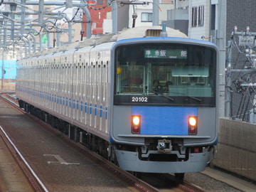 西武鉄道 新宿線車両所玉川上水車両基地 20000系 20102F
