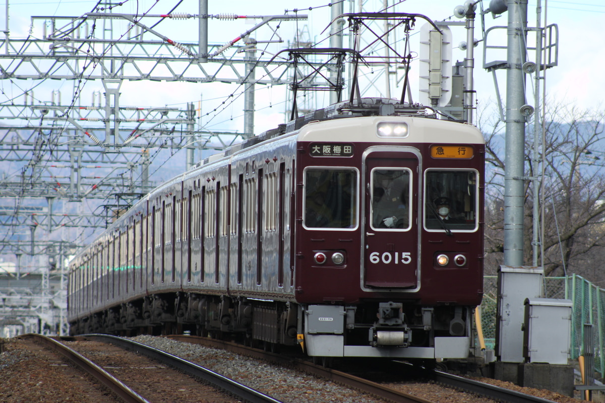 阪急電鉄 平井車庫 6000系 6015F