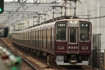 阪急電鉄 正雀車庫 8300系 8330F+8310F