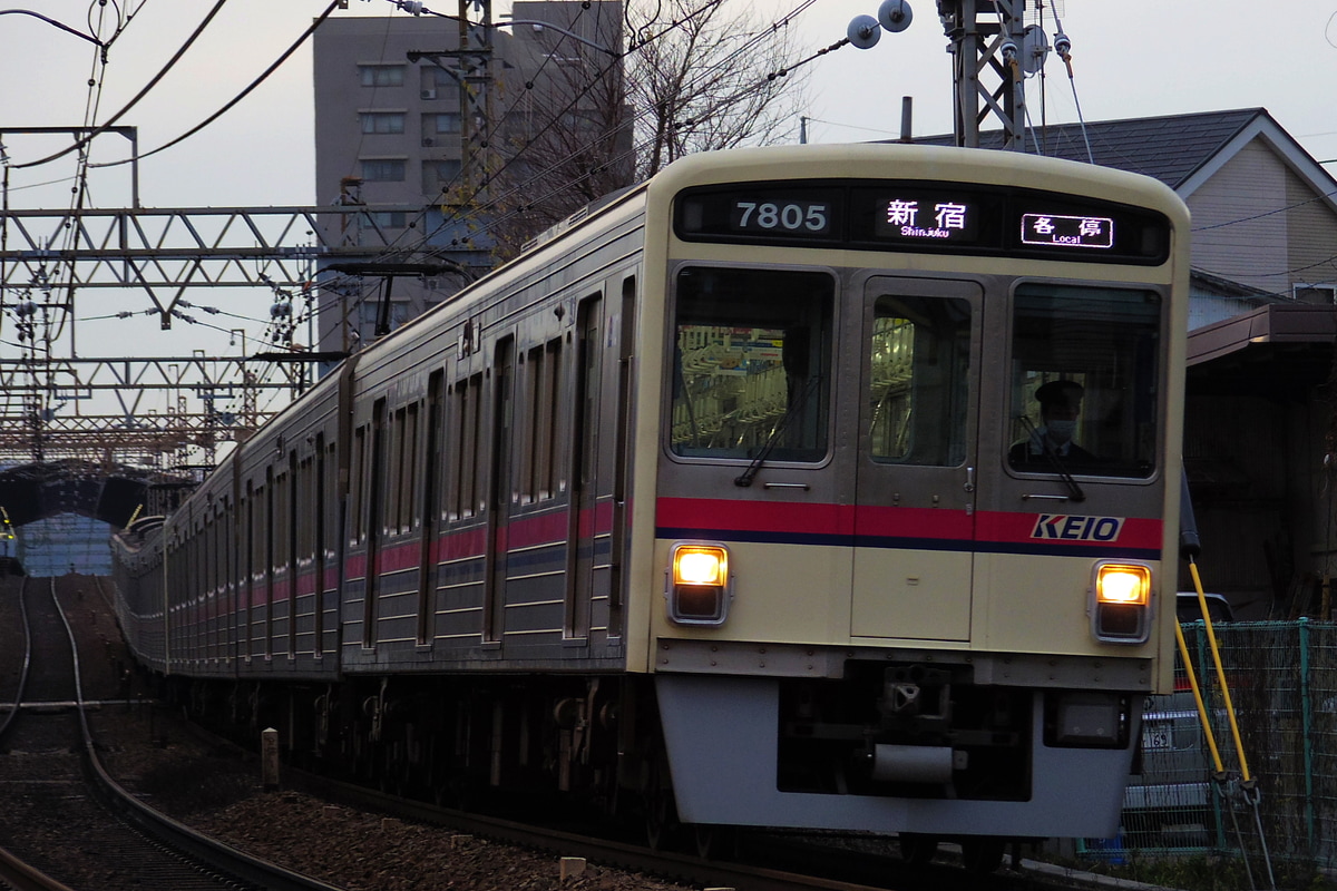 京王電鉄  7000系 7805f