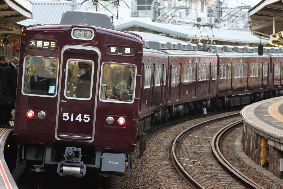 阪急電鉄 平井車庫 5100系 5104F