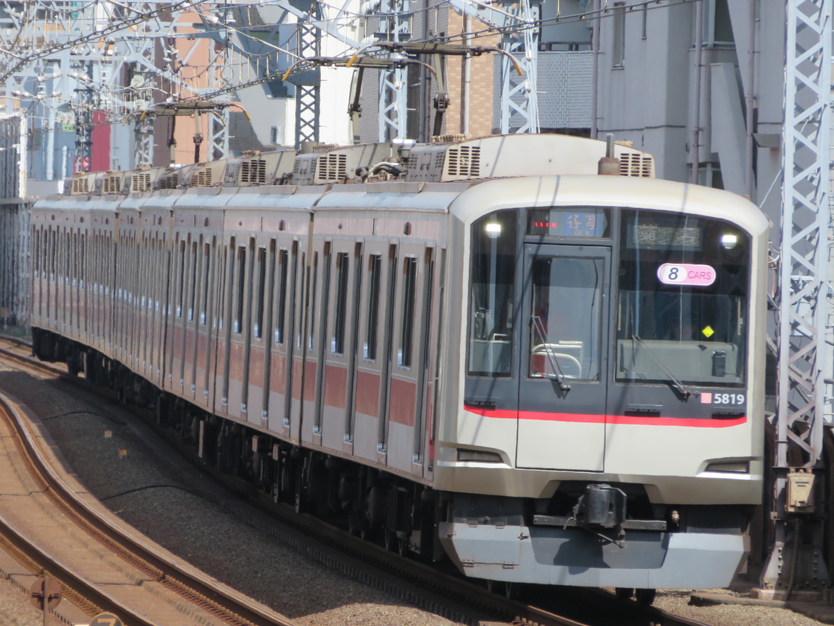 東急電鉄 元住吉検車区 5000系 5119F