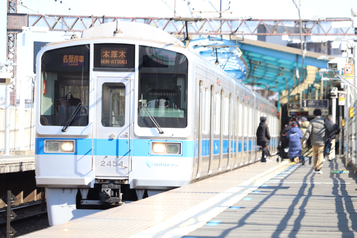 小田急電鉄 海老名検車区 2000形 2054F