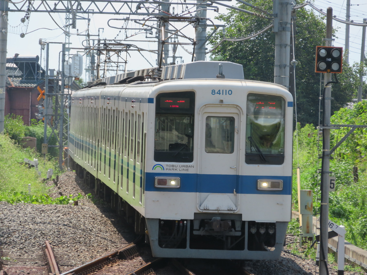 東武鉄道 南栗橋車両管区七光台支所 8000系 81110F