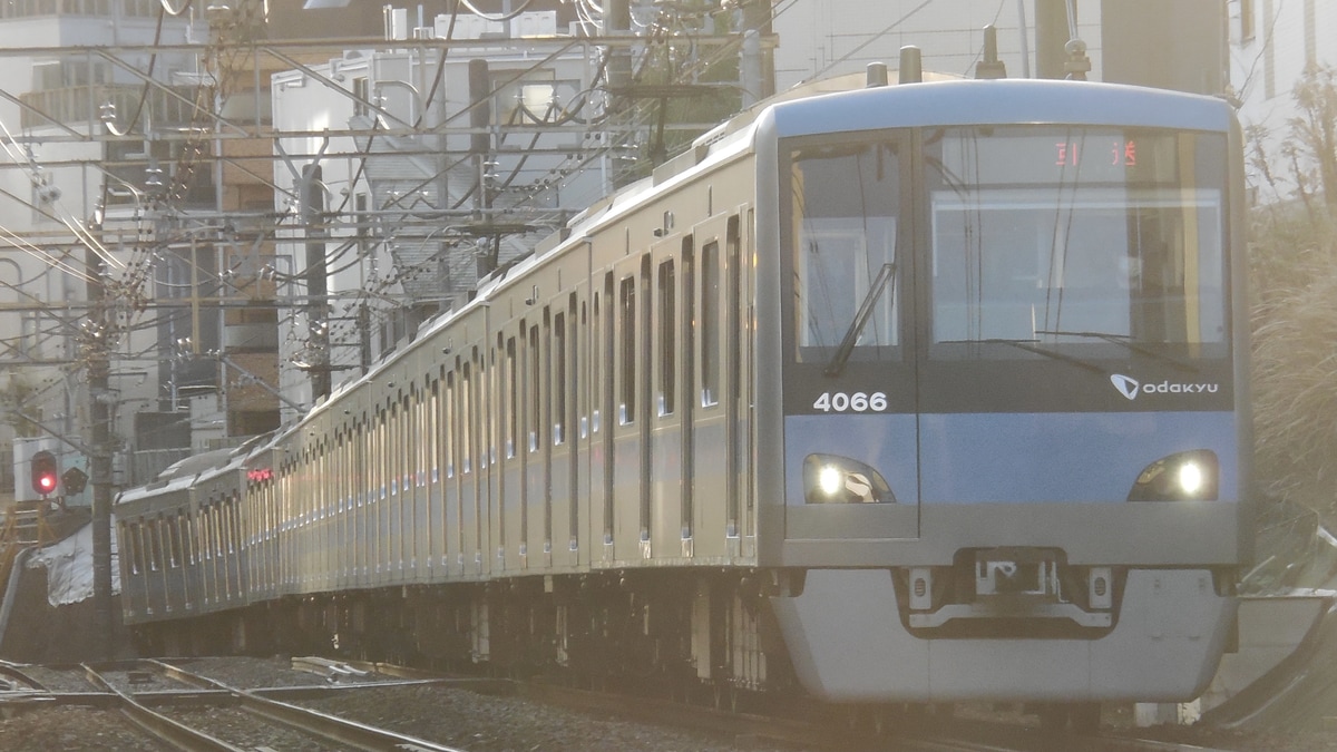 小田急電鉄 喜多見検車区 4000形 4066F