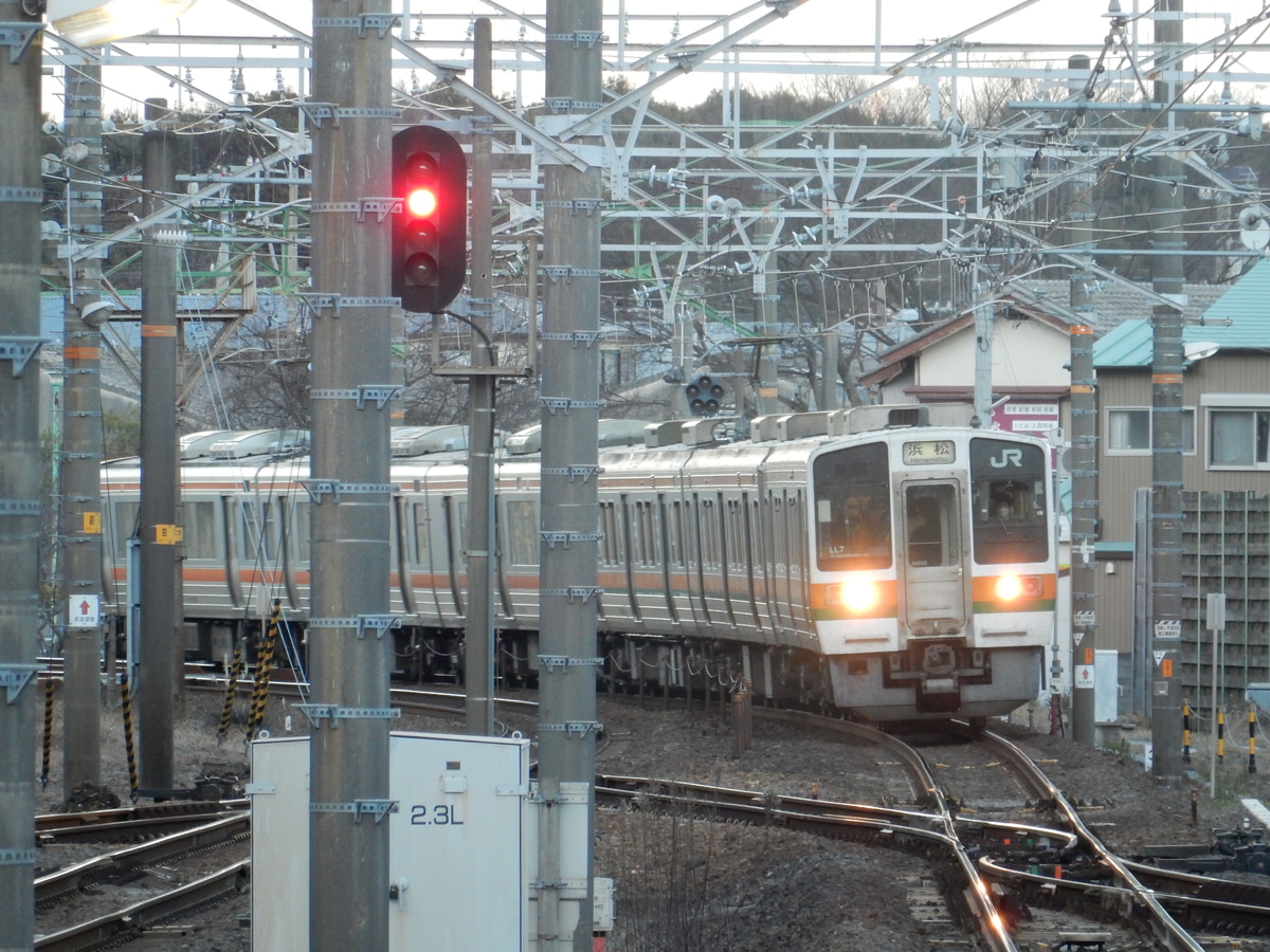 JR東海 静岡車両区 211系 シスLL7編成